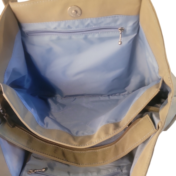 Baggallini Khaki Satchel - Picture 8 of 11